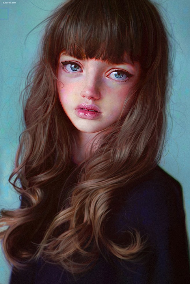 Irakli Nadar 人像卡通插画欣...