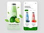 Fresh Juice Mobile App mobile app ui design minimal mobile uiux design mobileapps mobile ui mobileapp mobileappdesign app interface uiux ui ux