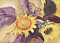 生活像花儿一般美好 -Jeanne Bonine水彩画,水彩画