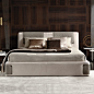 Contemporary Designer Luxury Italian Upholstered Bed