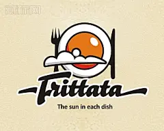 Frittata煎饼店logo设计