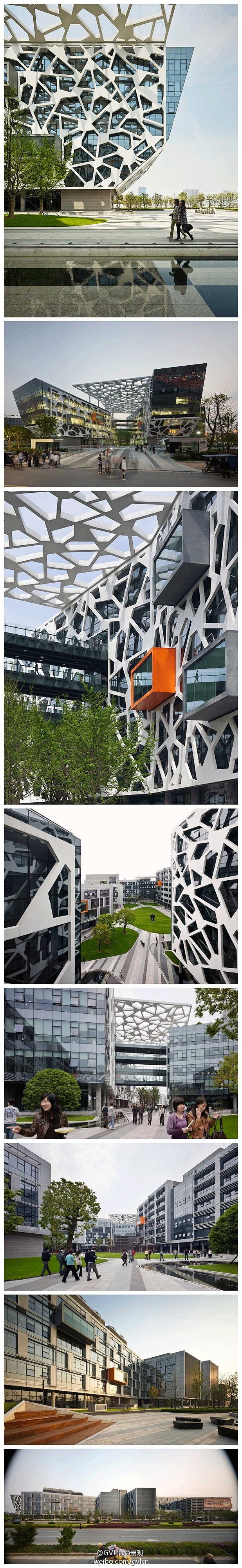 阿里巴巴杭州新园区已成为中国现代办公建筑...