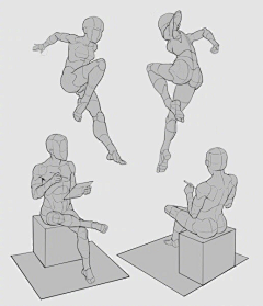 碧栗晨书采集到基础刻画