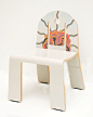 Designed by Robert Venturi (American, b. 1925), manufactured by Knoll International (American), "Art Deco side chair," 1979-1984; Indianapolis Museum of Art, The Liliane and David M. Stewart Collection, 2008.222; © Robert Venturi