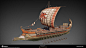 Assassin's Creed: Odyssey - "The Adrestia", David Therrien : On AC: Odyssey, i was the Lead Modeler of the Naval portion and here's the work i've done on the player boat "The Adrestia".

Additional Modeling: Lou Dumont
Textures Artists