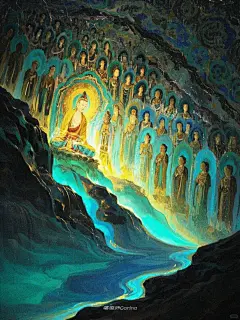 丝绸之路上的龟兹·克孜尔千佛洞壁画 - 小红书