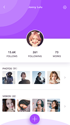 luckymomo采集到APP — Personal Center