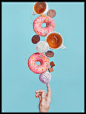 Buy this art print titled Weekend Donuts by the artist Dina Belenko