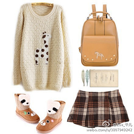 【学院风】>>>1.套头毛衣：http:...
