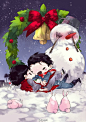 #三月初三# 兔子不害臊……#盗墓笔记# #启红#