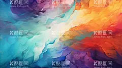 色彩水墨画  - 源文件下载【酷图网】色彩,水墨,画,高清,绚丽,美丽,魅力,幻彩,背景,壁纸