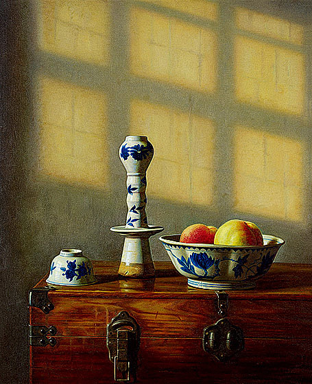 古典油画静物中国二