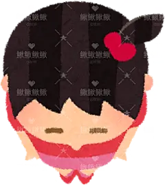 站立的小男女孩子的插图，从各个角度看，包括向前、向后、侧面和鸟瞰图stand4_top02_girl男孩女孩子儿童表情包动作姿势贴纸扁平儿童插画元素卡通免扣png图片素材