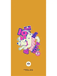 #每日穿搭 theMSLAN迪士尼《101斑点狗》系列 手机原创壁纸分享，欢迎各位家人们下载使用 - 小红书