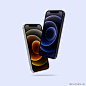 iPhone 12 - 20 Mockups Scenes 新款iPhone 20个不同角度实体场景样机模型分层展示