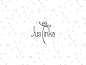 jusTinka - logo for new handmade apparel company.