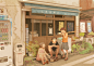 Anime 1500x1060 anime Japan playing landscape
