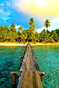 塔希提島，法屬波利尼西亞。 #景点#
