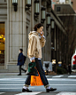 Photo shared by NAVYS on August 22, 2023 tagging @sandinista_insta, @maisonkitsune, @tsumori_chisato, @newerajapan, and @apc_daikanyama. May be an image of 3 people, overcoat, duffle coat and street.