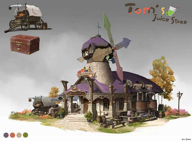 Tom's juice store, l...