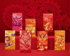 2024
龙年生肖红包
/

甲辰龙年，祥龙迎新，
有礼有节品牌以祥龙为主角，
以生肖文化为肌理，
用现代插画和设计，
为你创作甲辰年生肖迎新作品