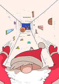 nikitabby采集到圣诞系插画、素材