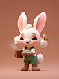 【动物IP】可爱小兔子IP、咖啡IP、奶茶IP