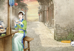 古风收集君采集到〔 如梦令 〕台湾插画师 °