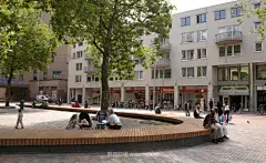 荷兰阿姆斯特丹商业街区景观设计ARENA POORT by karres+brands 高清意向图 景观前线 访问www.inla.cn下载高清 