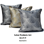 香槟银绸缎沙发抱枕 简约现代新古典欧式美式 方形靠包靠枕靠垫套-淘宝网