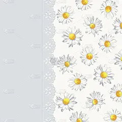 邀请可爱的卡片与夏季背景。贺卡插图