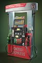 Human Emotions - Gaspump, Ben Keeling : Gas pump prop modeled in Blender for my gas station scene. Part of my wider personal project series Human Emotions.


The process was modelling the high poly in Blender, sculpting in Zbrush, unwrapping and low poly 