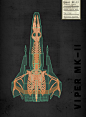 Sci-Fi Movie Spaceship Skeletal Surveys