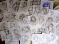 Sketches, sketches everywhere. by Lehanan on deviantART
