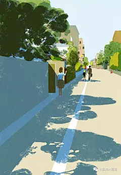 把四季装进画里_作品 : Tatsuro Kiuchi的插图世界就像它们来的一样美妙，在风格上，他的作品让人想起本世纪中期的法国海报艺术; 轻盈的调色板，颗粒状的纹理和叠加的层次相结合，唤起了夏日里维埃拉或高级火车之旅的梦幻般的…