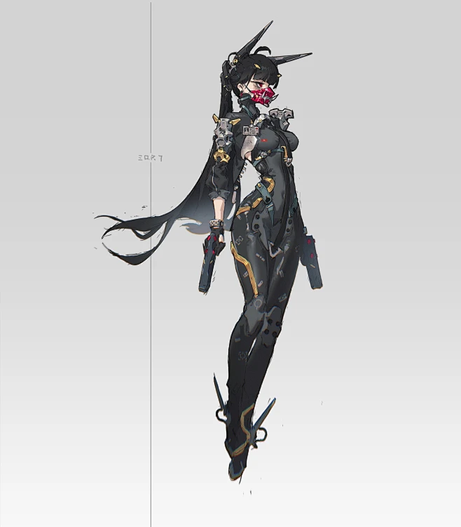 鬼面_personal work_一个课演-花瓣网