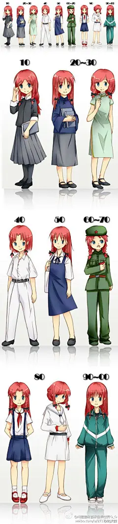 中国校服变迁