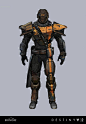 Destiny 2 -S6 Titan Armor, Zaki zou : Concept that I had the pleasure to work on for Destiny 2. 
Decal concept by Dima Goryainov
https://www.artstation.com/chimodos
Concept leader : Jamie Ro 
Art director : Keith Bachman