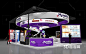 现代Mondelez亿滋食品展览展示展台模型3D模型
