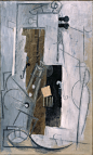 Picasso, Pablo_1913_Clarinet and Violin