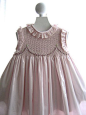 Gown smocking dress