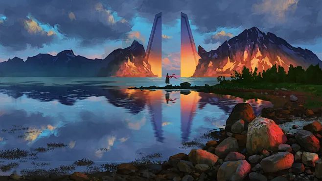 DrawCrowd-花瓣网