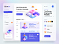 Skillalley – Dashboard UI 3d design ui kit app web app web timeline mi-3