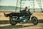 Born to be wild. Lancaster, CA : one day i research locations in California, and found one great place for shooting. The first idea i have in my head, was to take bike, leather jacket, actor and go and shoot there. Across the road, thru dust. Finally we m