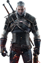 The Witcher 3 - Geralt Render by Ashish-Kumar