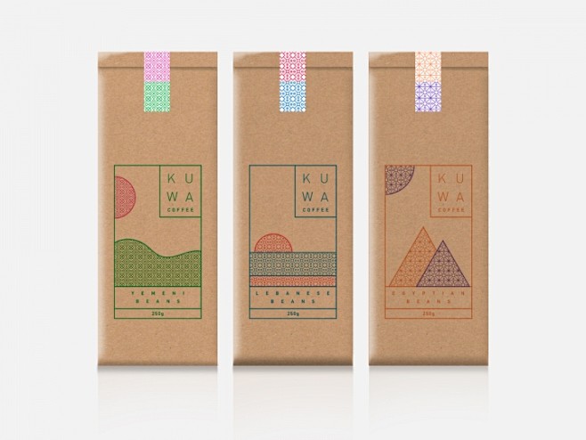KUWA Coffee咖啡品牌包装设计 ...