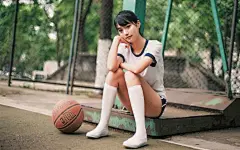 运动系漂亮女生壁纸图片