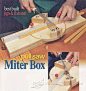 DIY Pull Saw Miter Box - Hand Tools Tips and Techniques | WoodArchivist.com: 