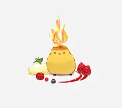 鲜奶草莓塔小鸡 食物 元素 免抠png 设计图片 免费下载 页面网页 平面电商 创意素材