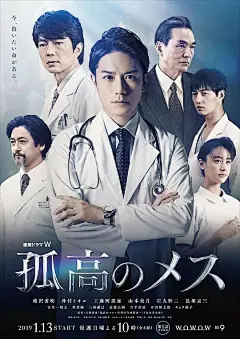 孤高的手术刀 孤高のメス 海报-1